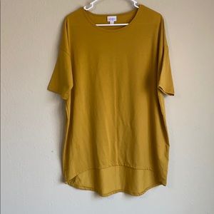 LuLaRoe oversized short high low tshirt dress. S
